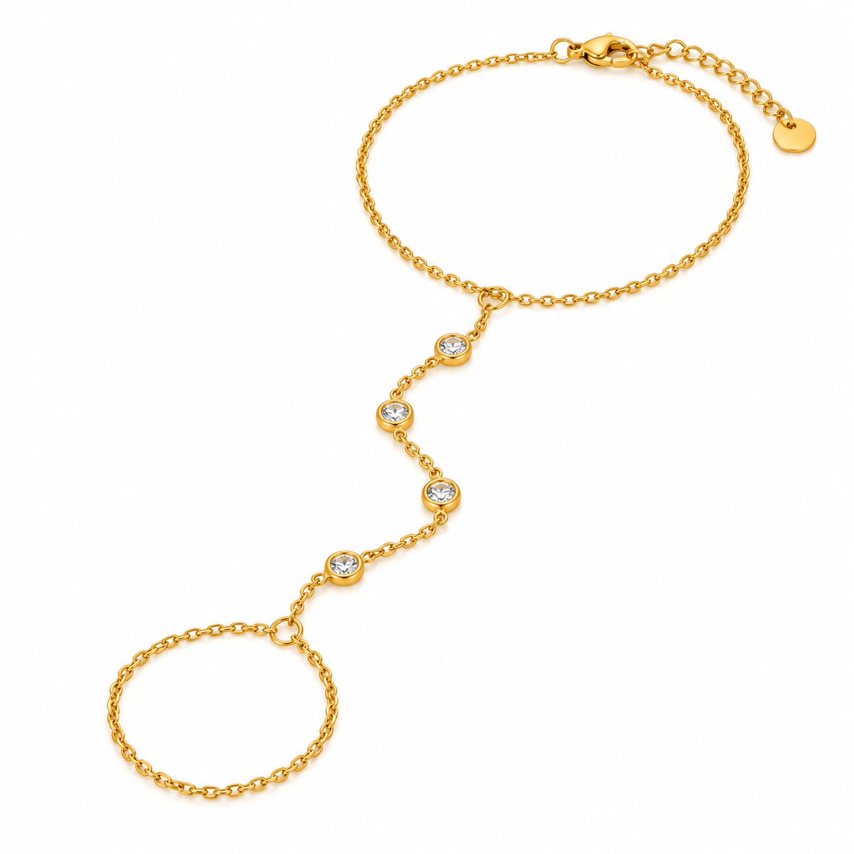 The Crystal Hand Chain