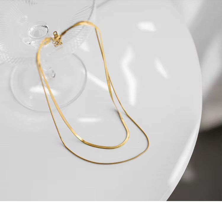 The Camille Layered Chain Necklace