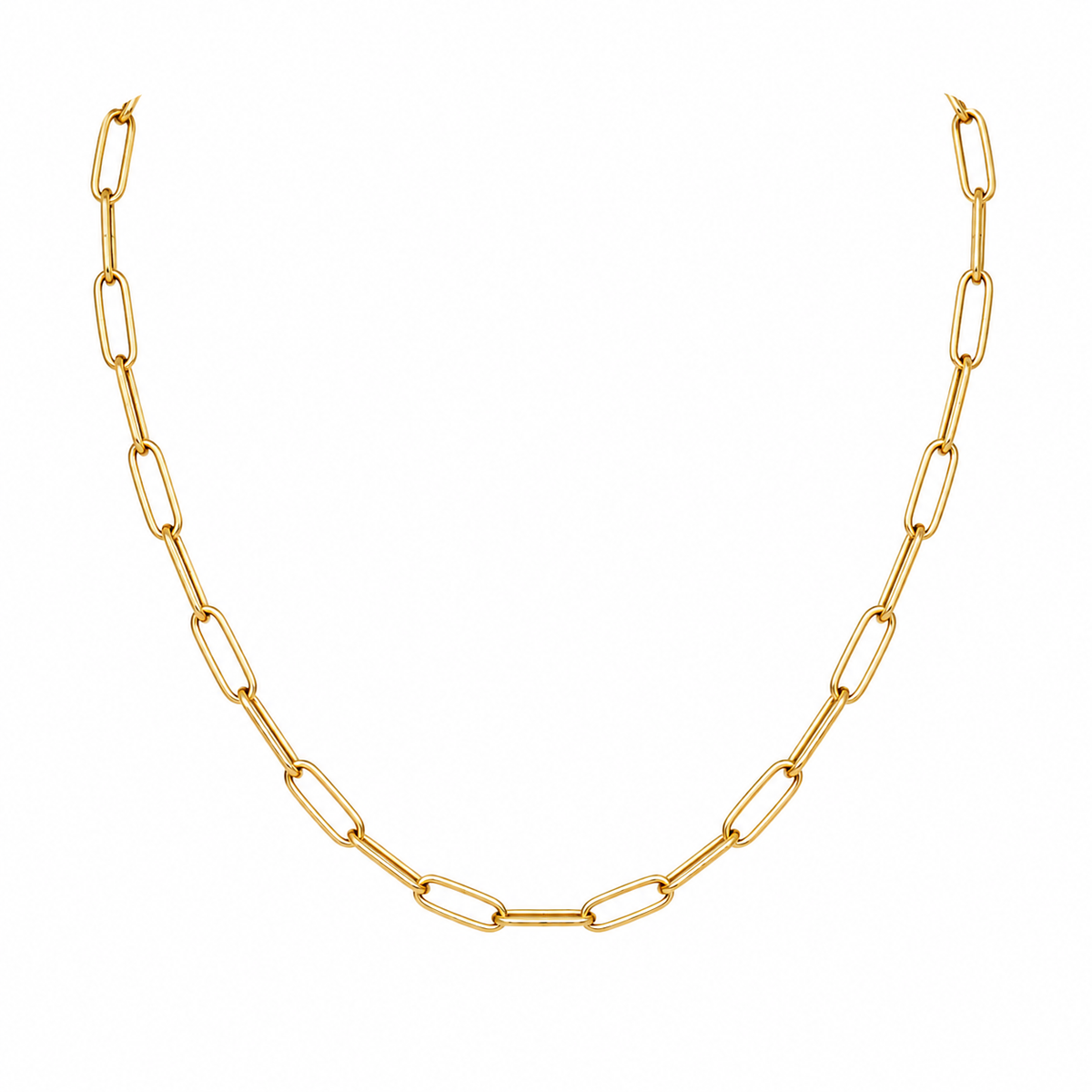 The Aurelia Paperclip Chain Necklace