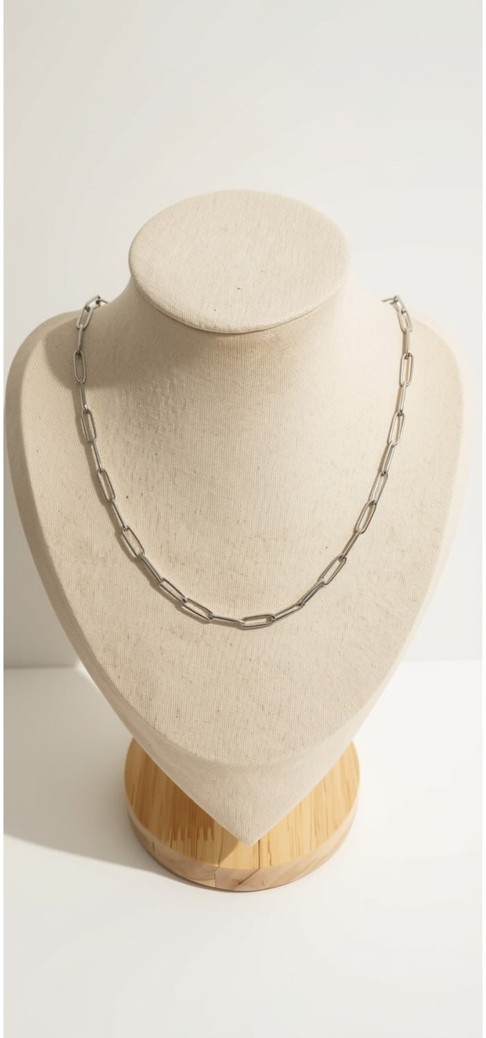 The Aurelia Paperclip Chain Necklace
