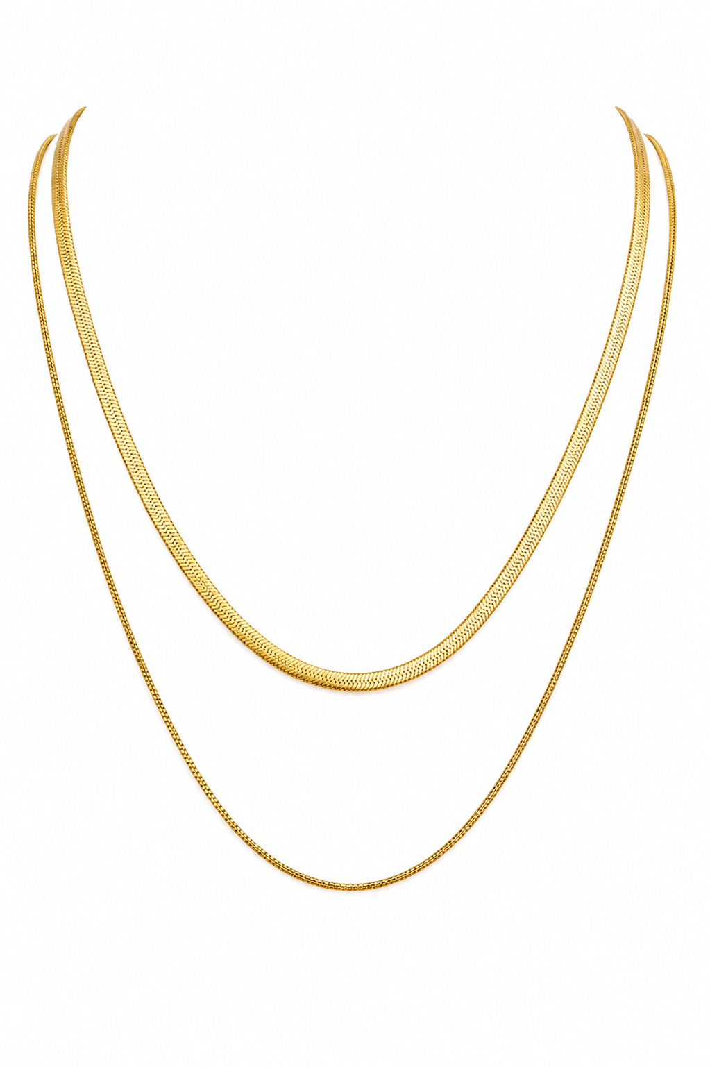 The Camille Layered Chain Necklace