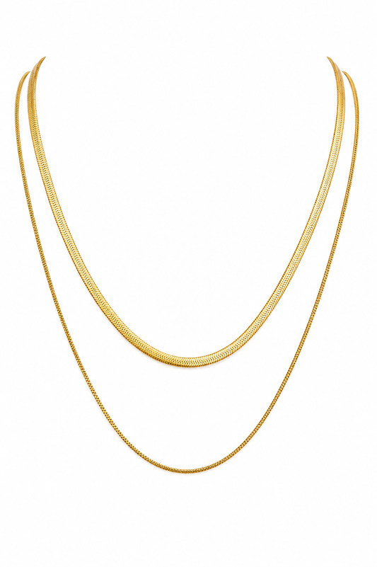 The Camille Layered Chain Necklace