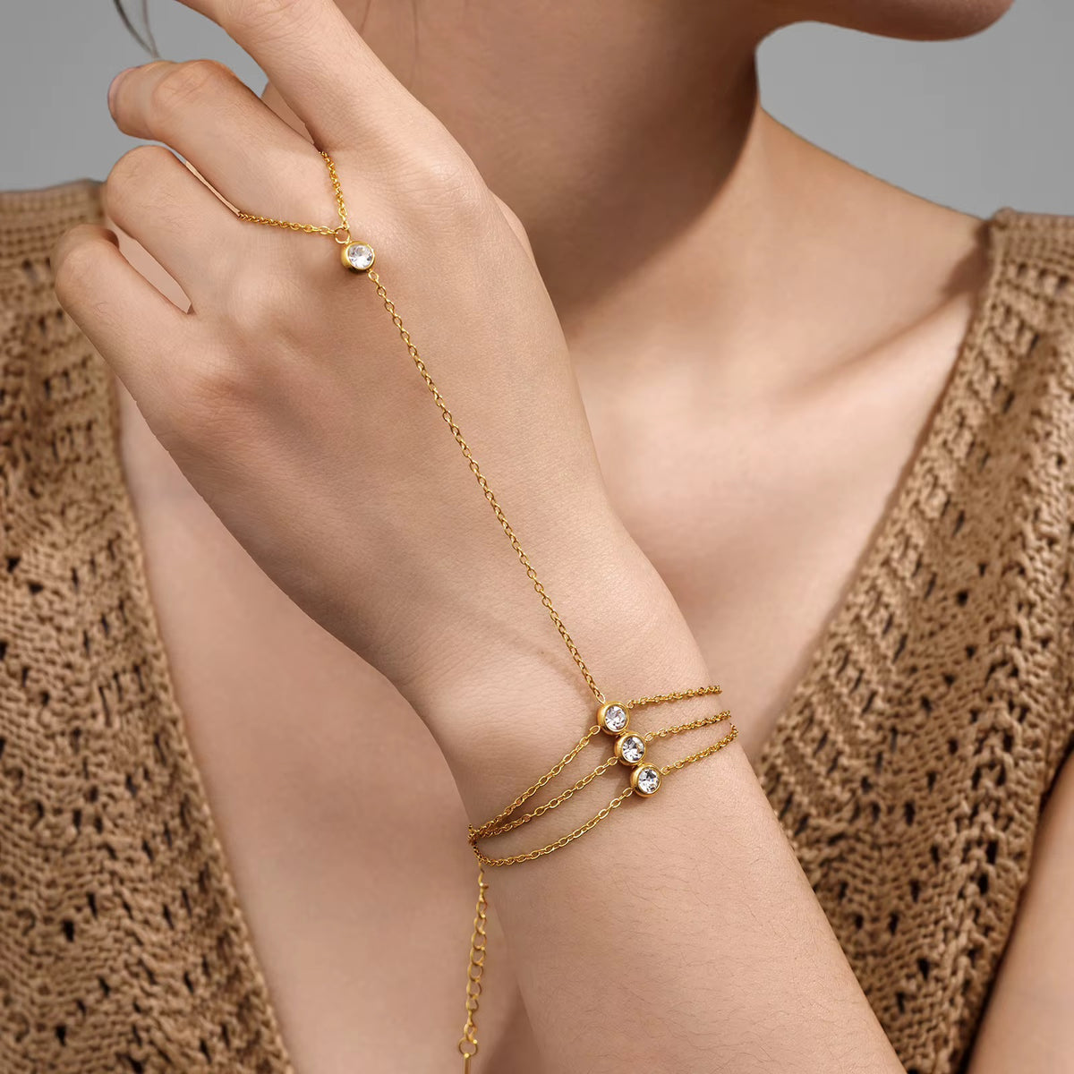 The Seraphine Hand Chain