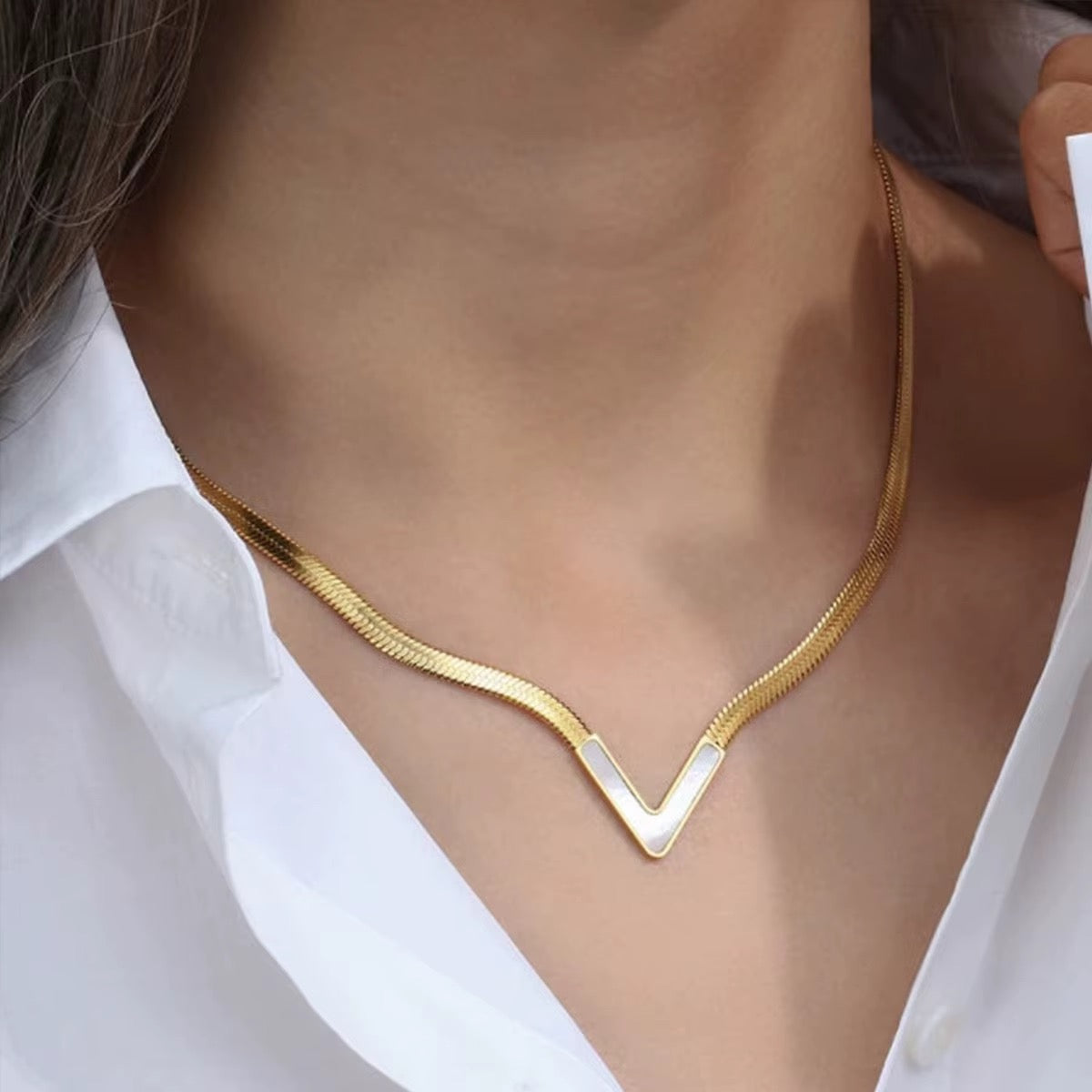 The V Necklace