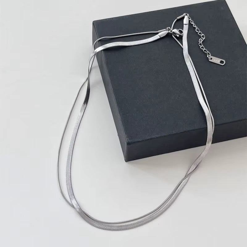 The Camille Layered Chain Necklace