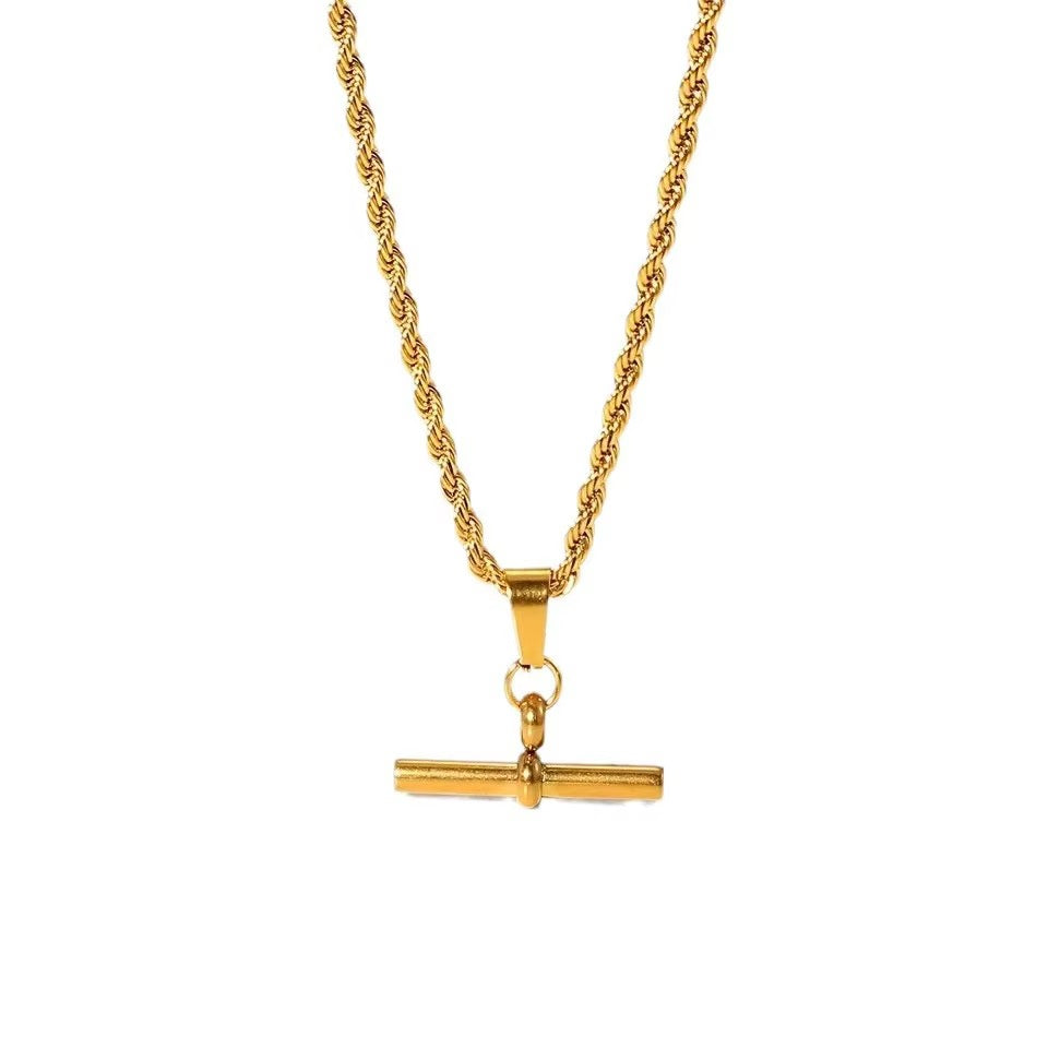 The Verona T-Bar Necklace