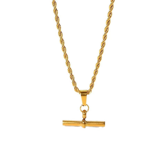 The Verona T-Bar Necklace